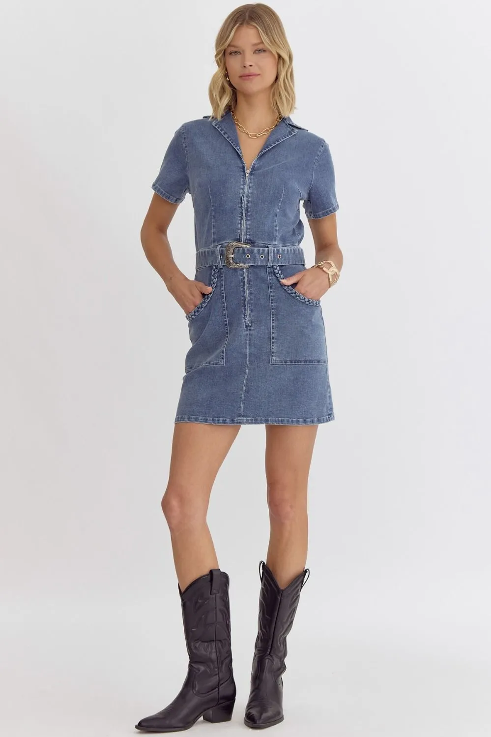 Rora Denim Dress