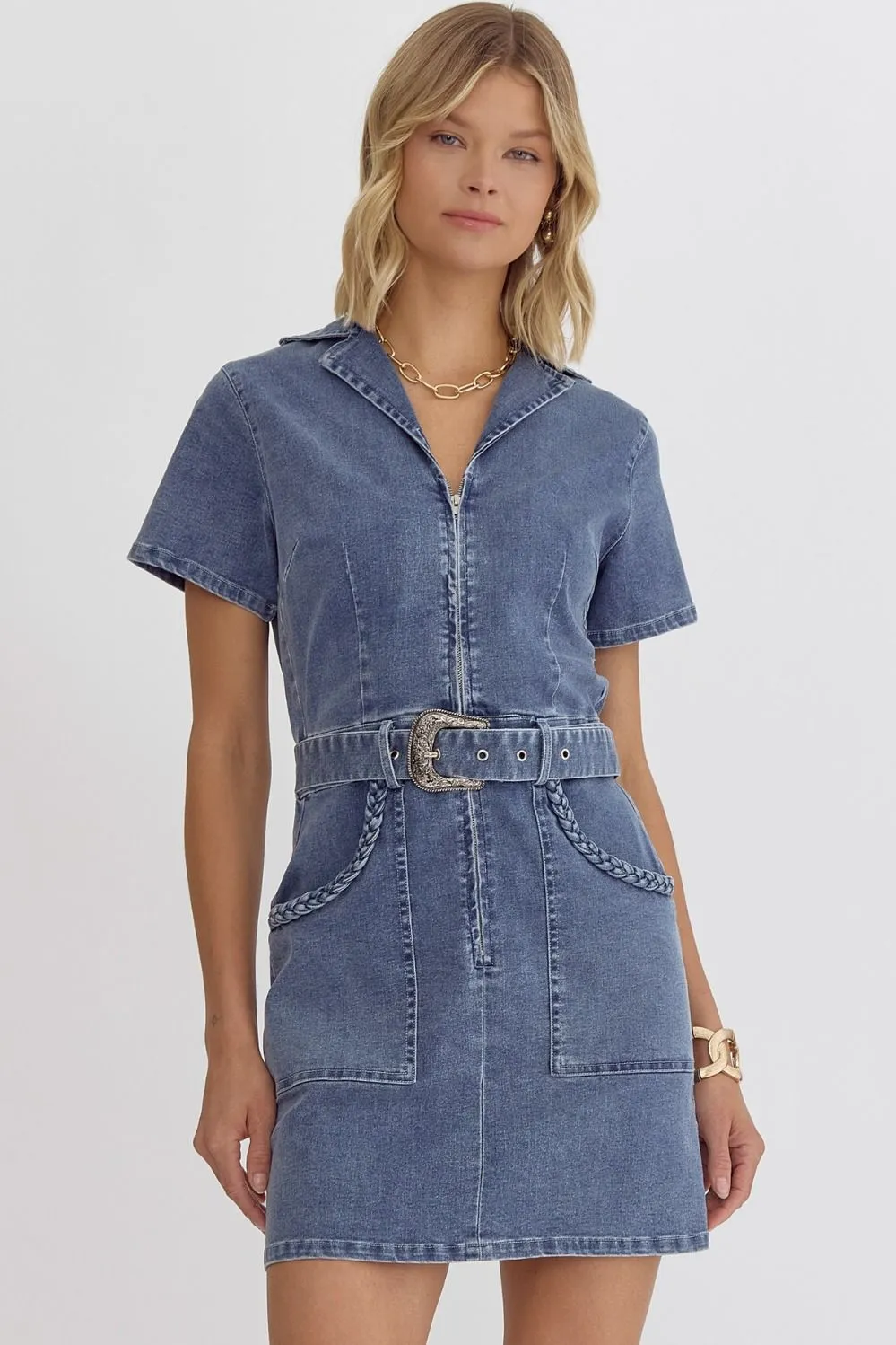 Rora Denim Dress