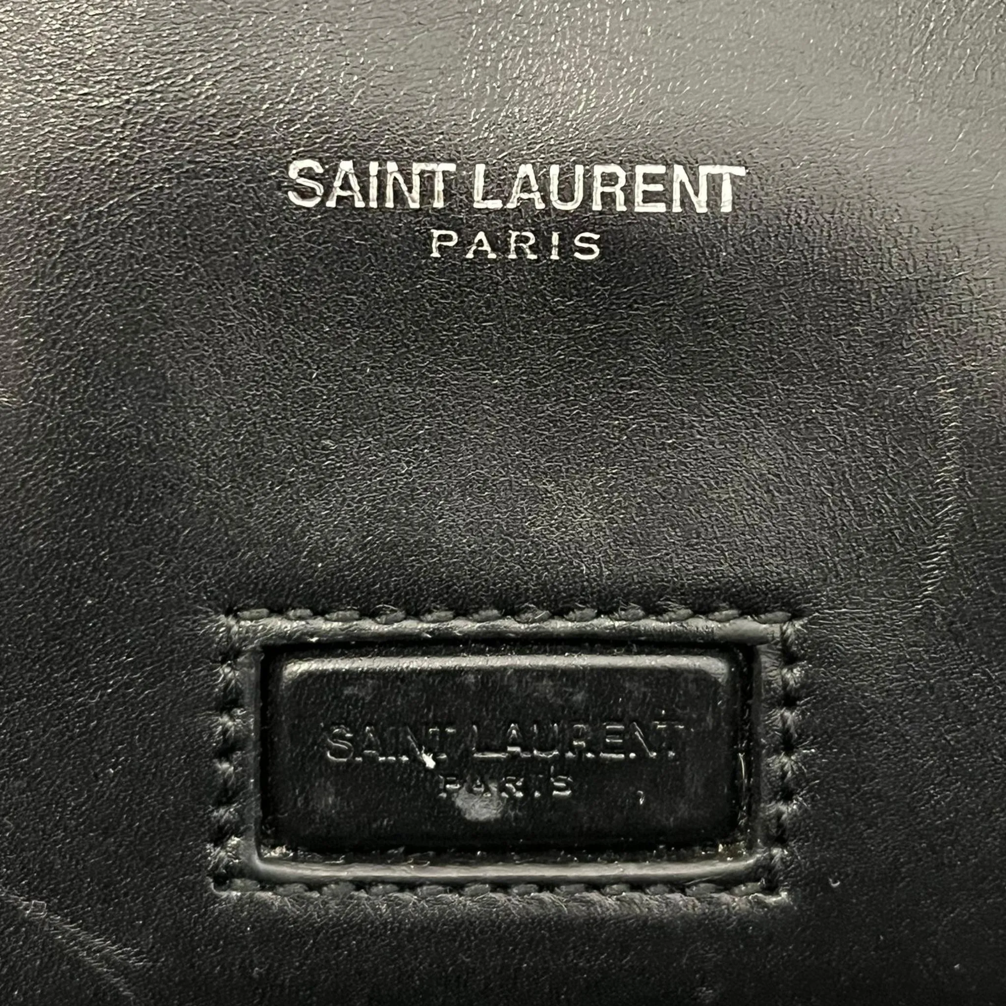 Saint Laurent Studded Leather Duffle Bag