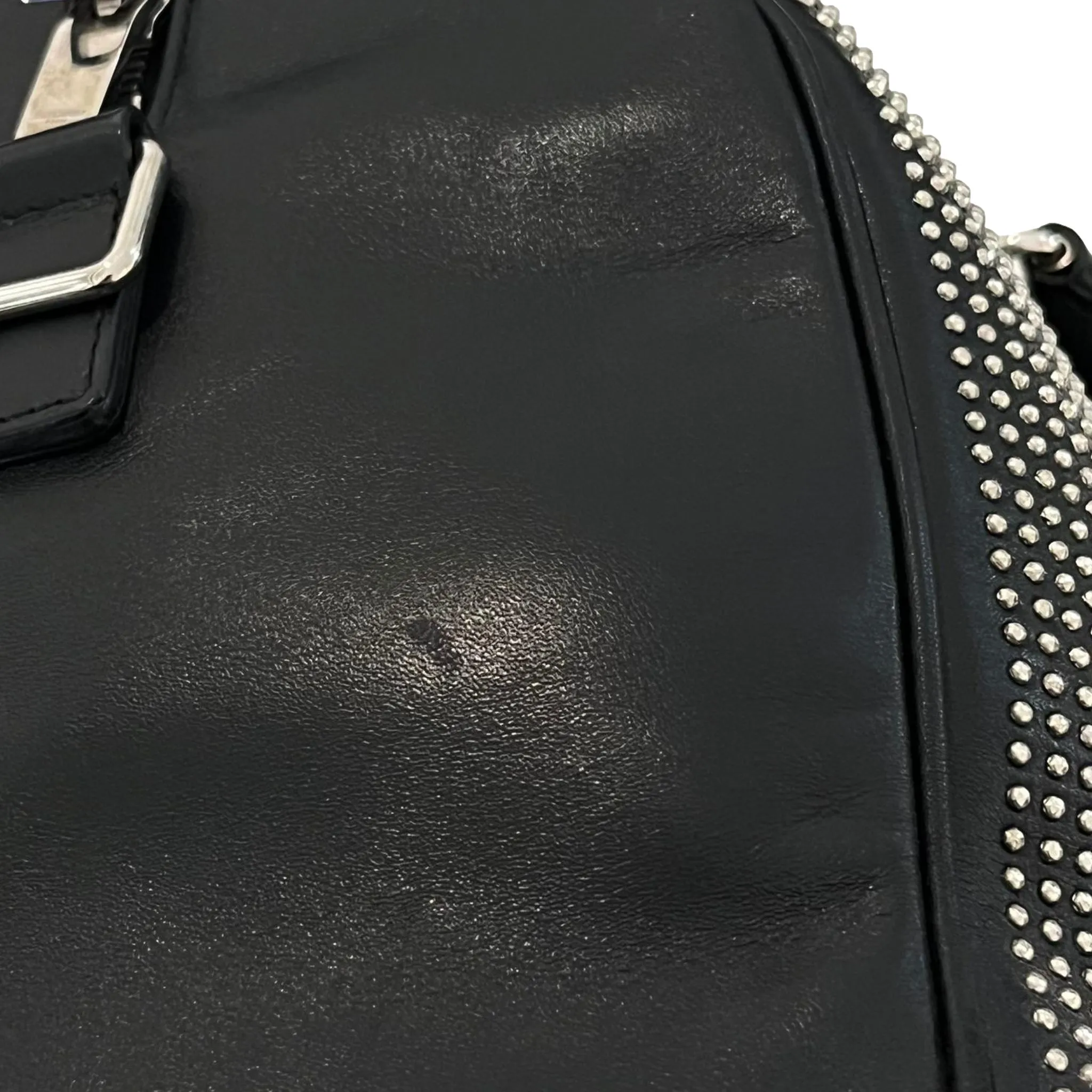 Saint Laurent Studded Leather Duffle Bag