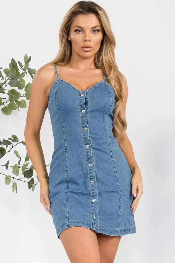 Shirt Fusion Women's Denim Dress