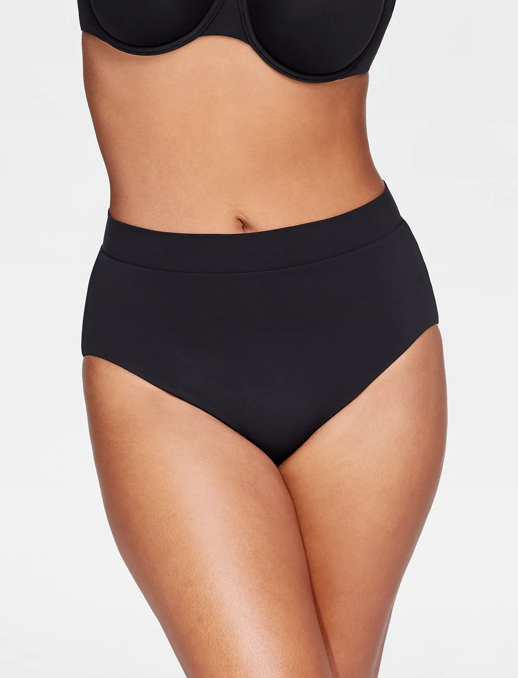 Swim High Waist Bikini Bottom