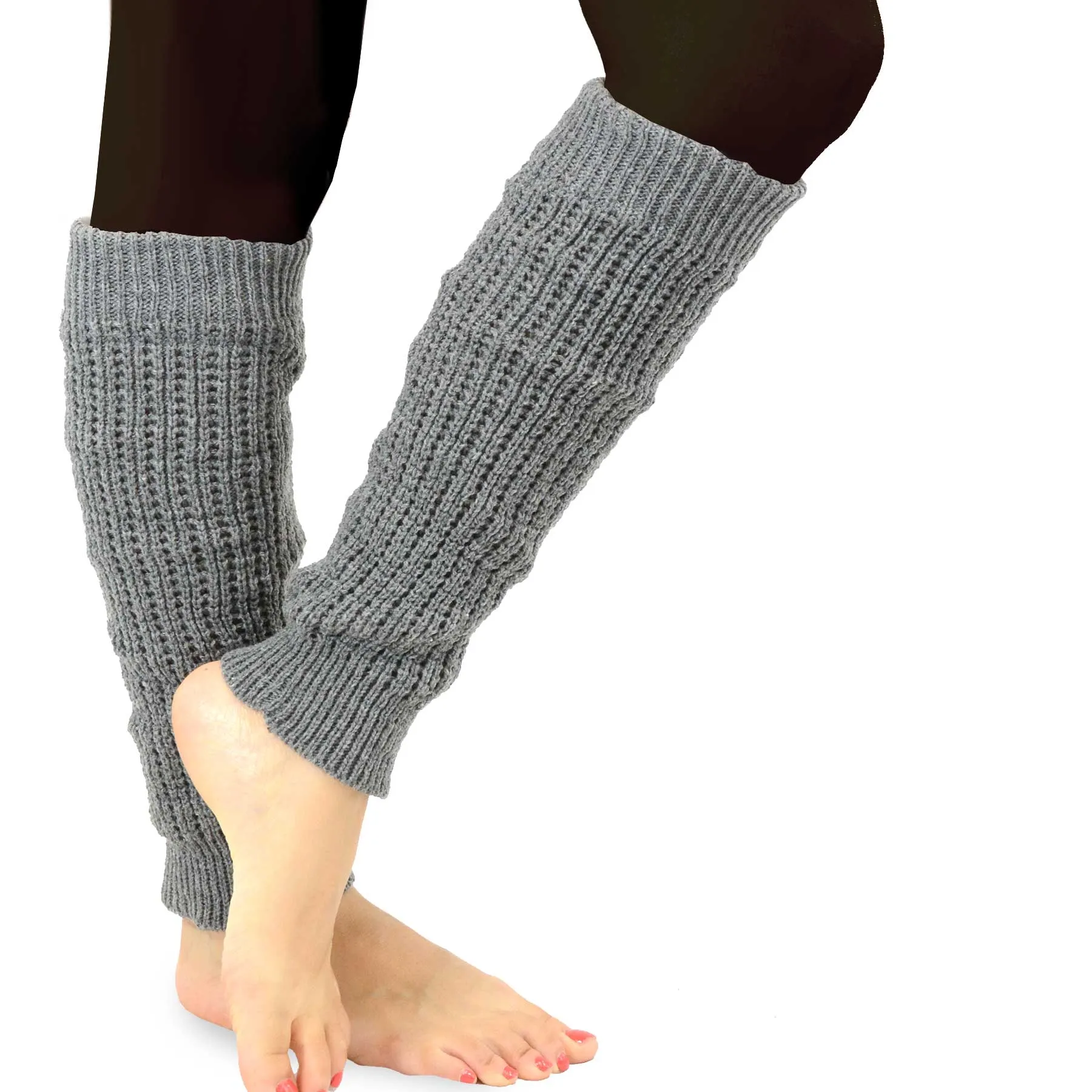 TeeHee Socks Women's Leg Warmers Style A 5-Pack Gift Box (12228)