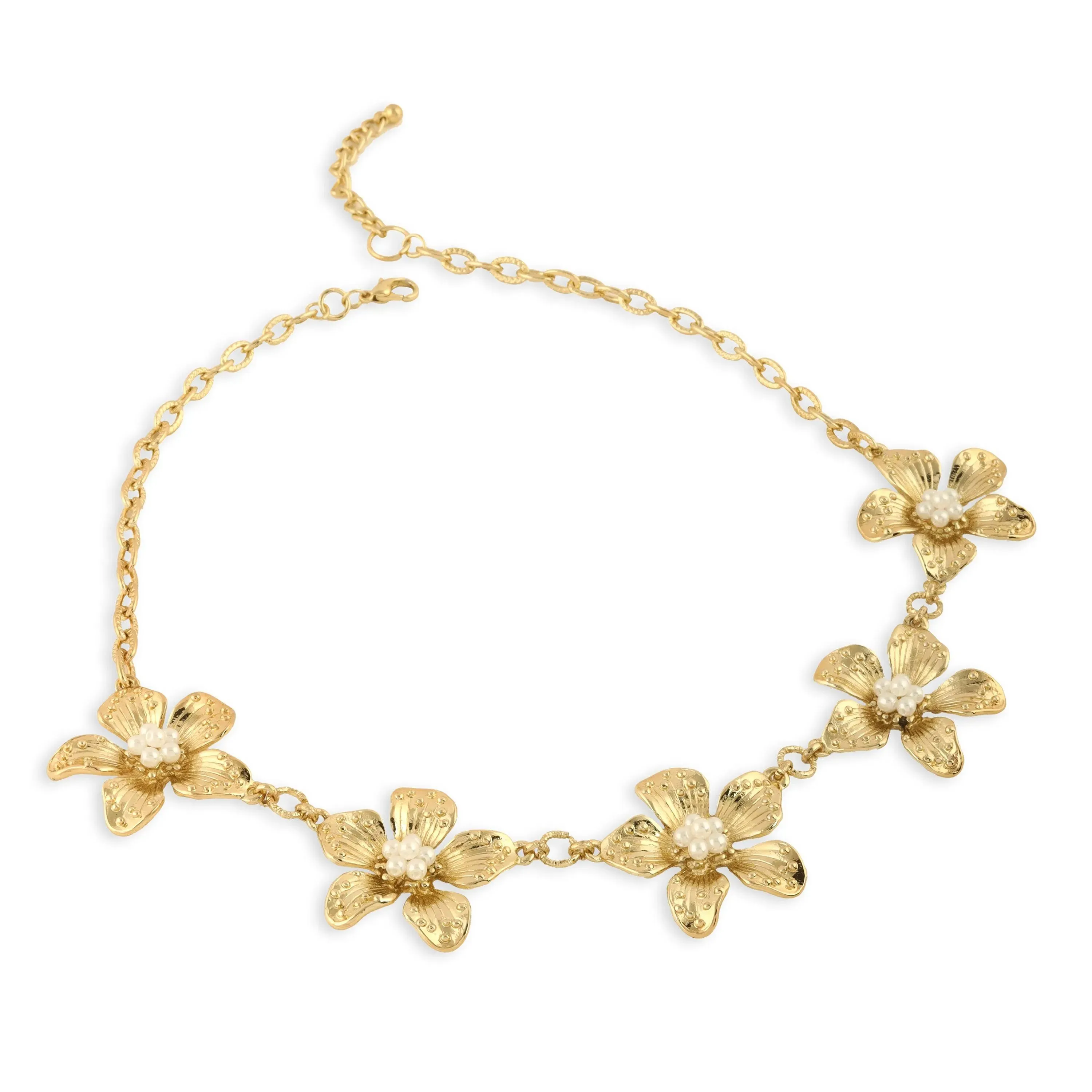 TFC Buttercup Statement Gold Plated Necklace