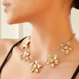 TFC Buttercup Statement Gold Plated Necklace