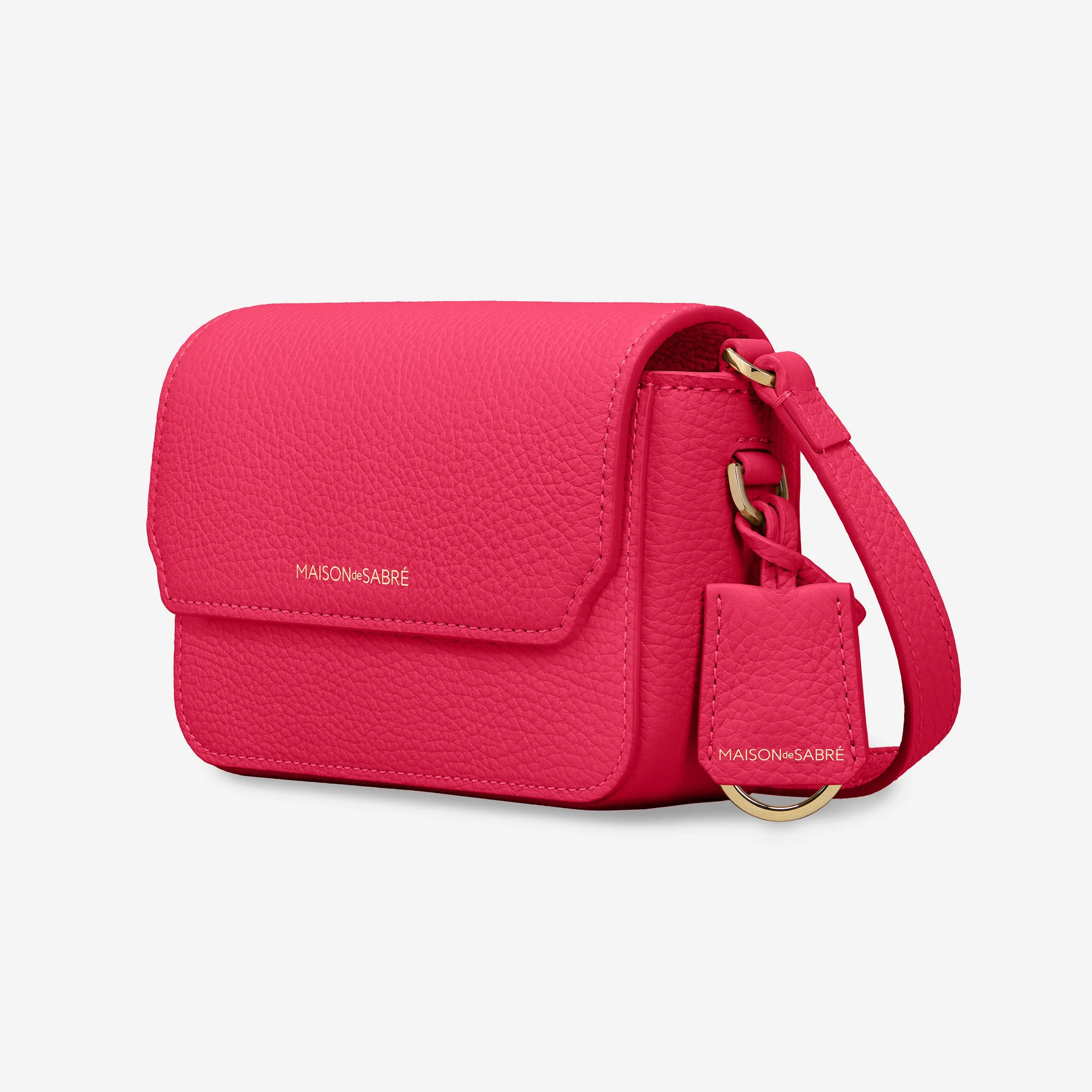 The Micro Flap Bag - Shibuya Fuchsia