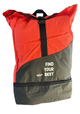 TriathlonWorld | Transition Bag | Black / Red