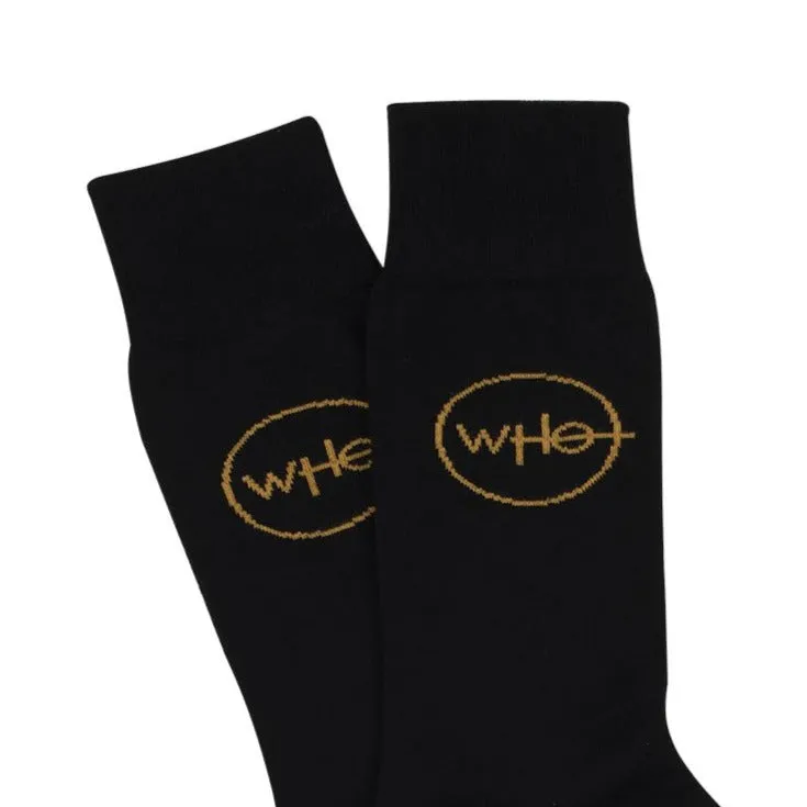 Women's Doctor Who 'Who' Cotton Socks